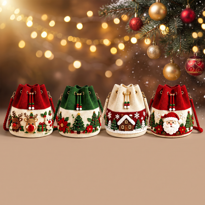 Christmas Bucket Bag