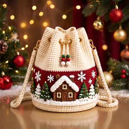 Christmas Bucket Bag